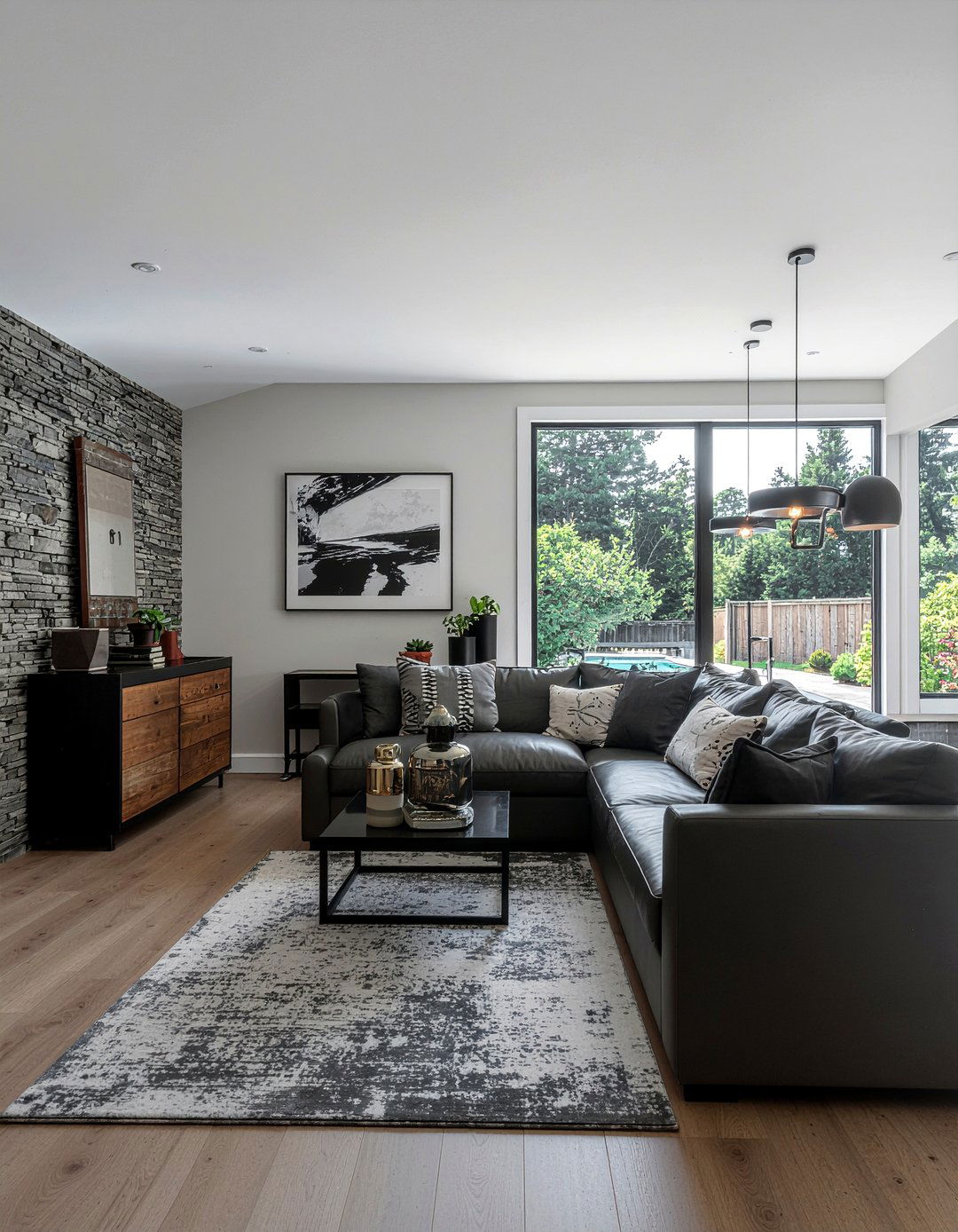 Gray And Black Living Room - 30 cool gray living room ideas