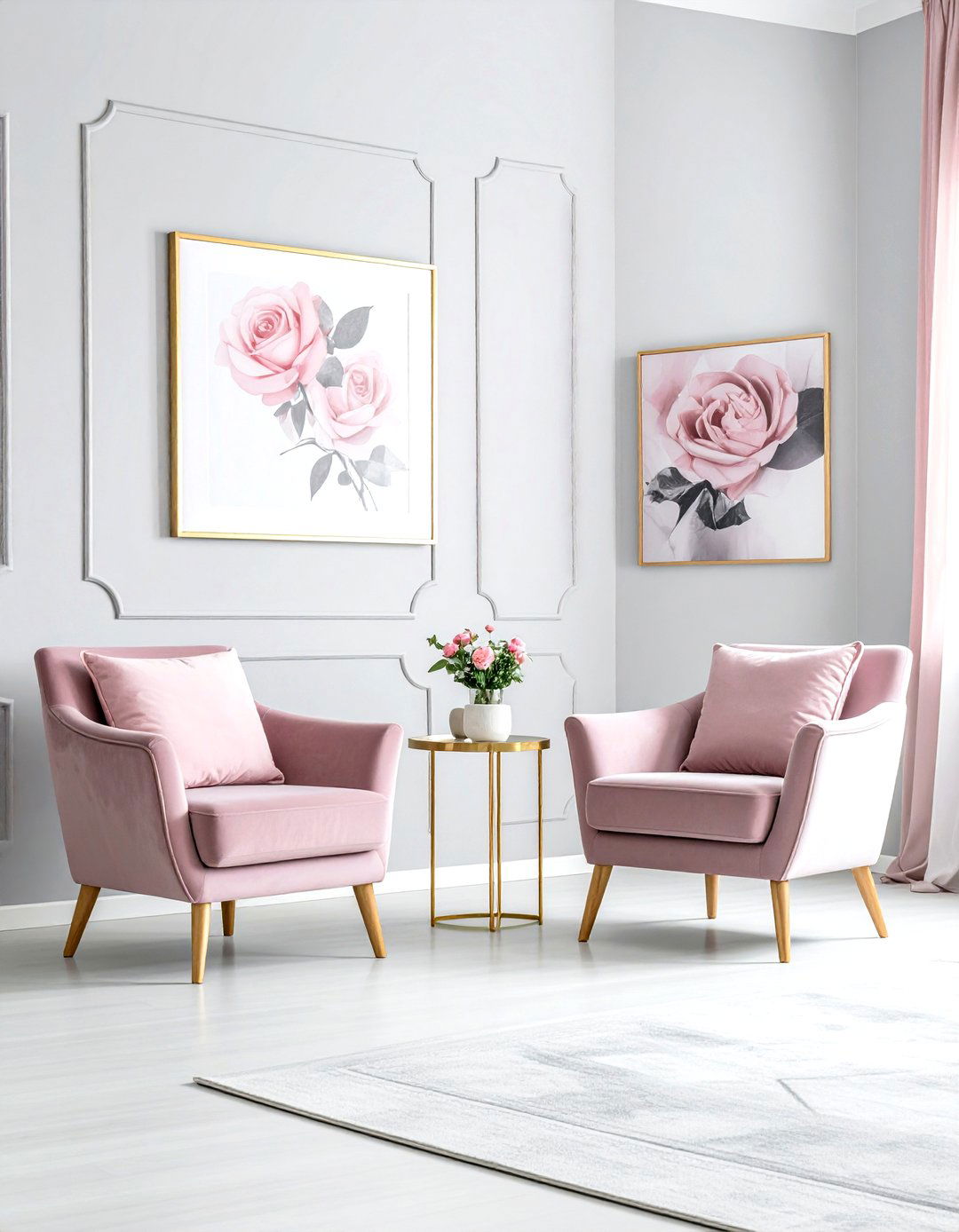 Gray And Pink Living Room - 30 gray living room ideas