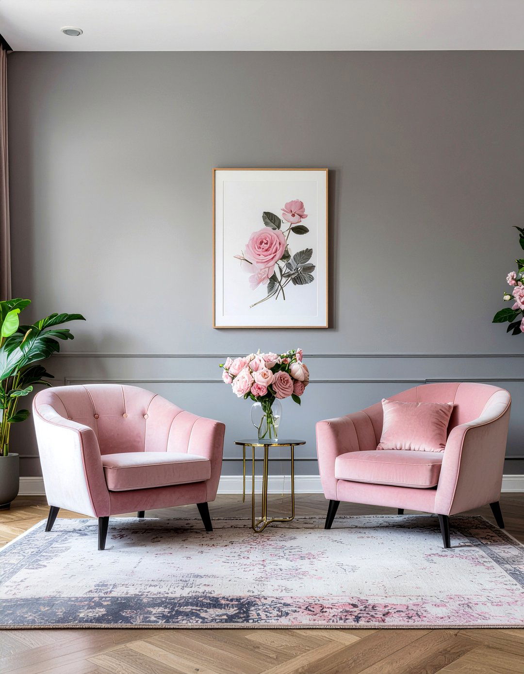 Gray And Pink Living Room - 30 cool gray living room ideas