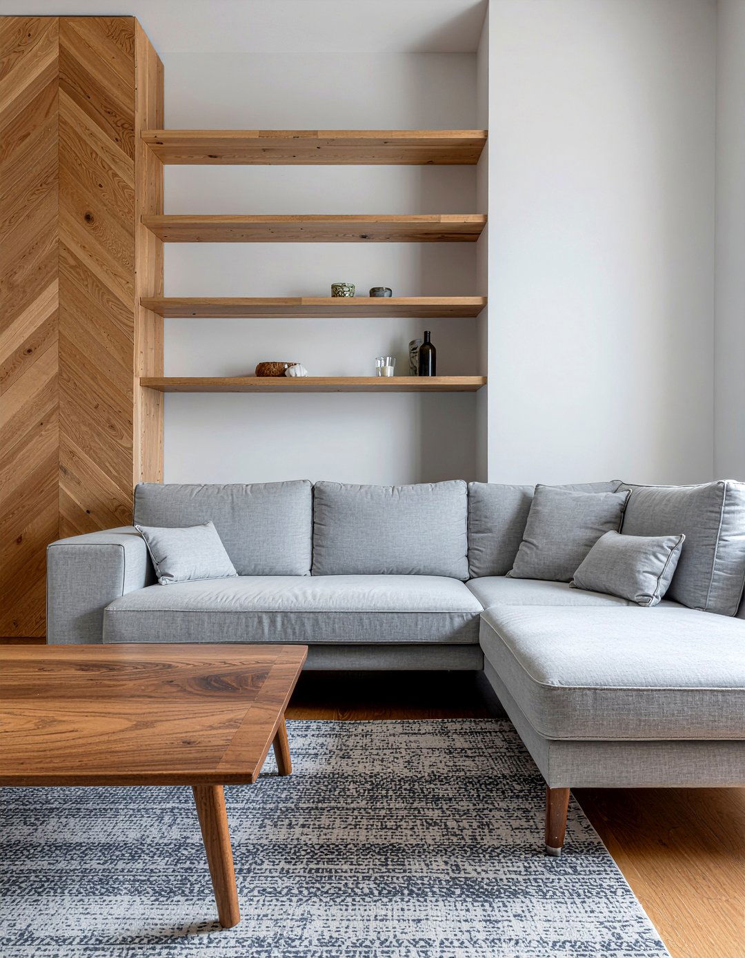 Gray And Wood Living Room - 30 cool gray living room ideas