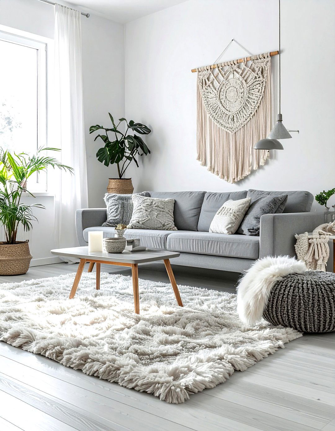 30 Modern Bohemian Gray Living Room Ideas for Any Home