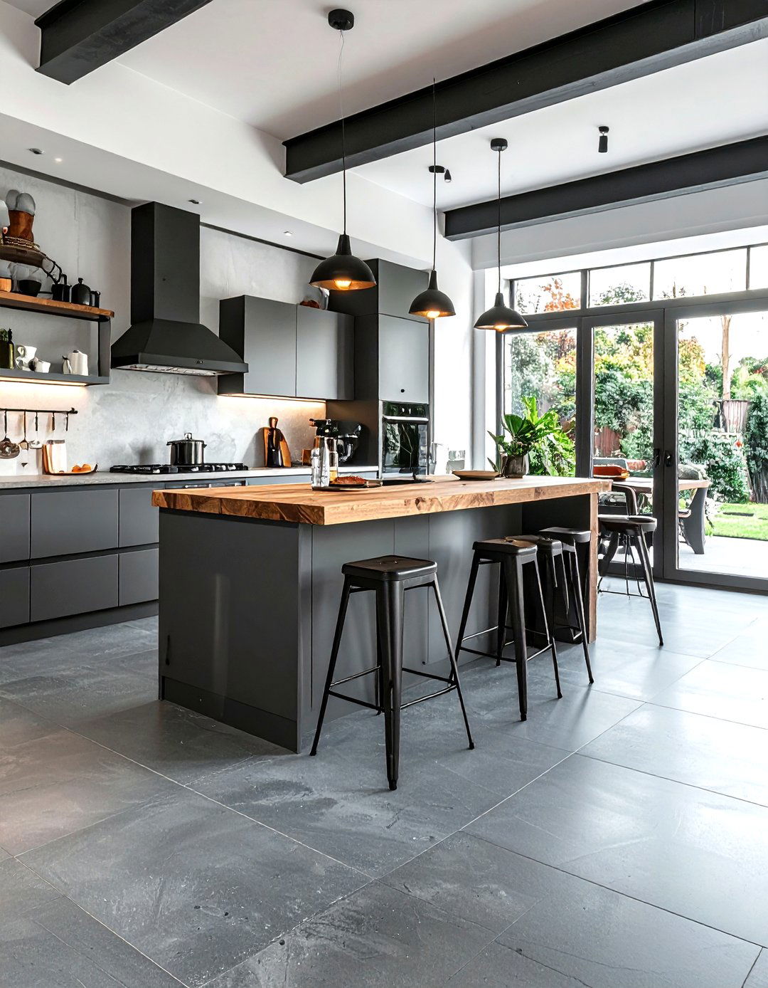 Gray Cork Flooring Kitchen - 30 cork floor kitchen ideas