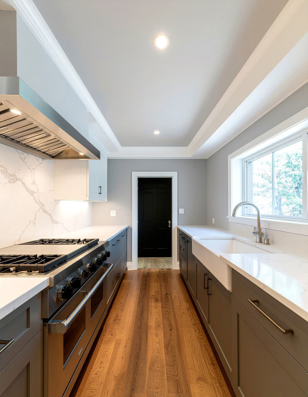 Gray Kitchen Tray Ceiling - 30 kitchen tray ceiling ideas