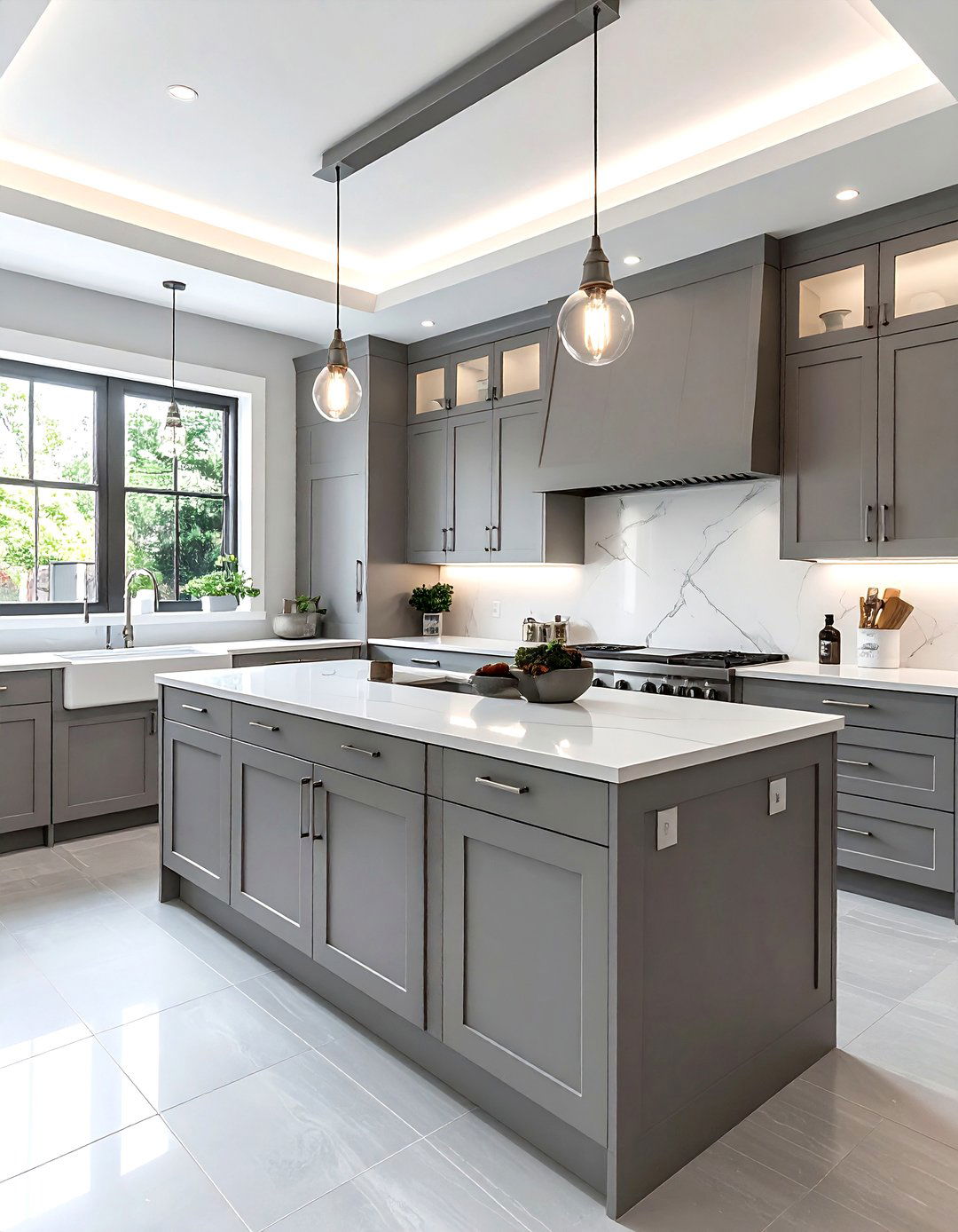 Gray Kitchen - 30 complete kitchen ideas