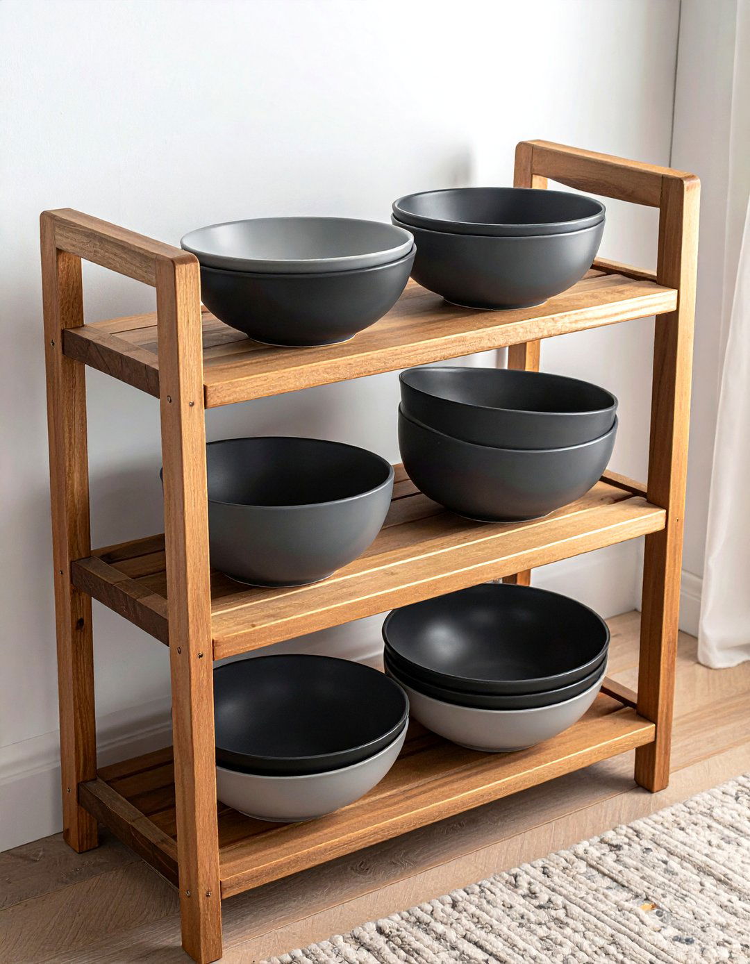 Gray Mixing Bowls - 30 gray kitchen accessories ideas