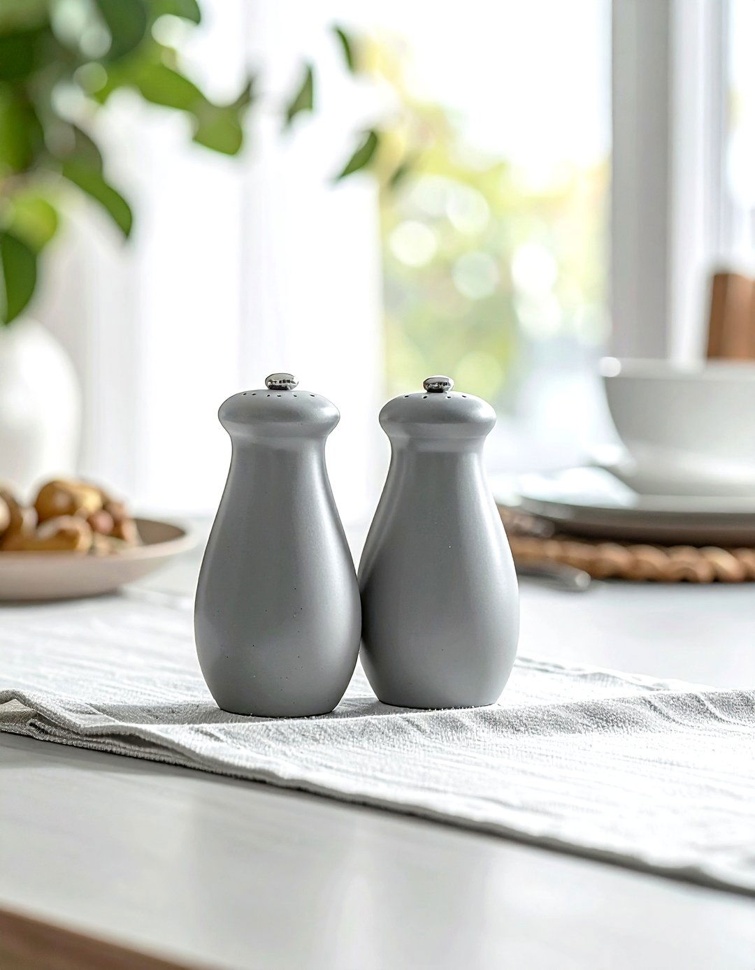Gray Salt And Pepper Shakers - 30 gray kitchen accessories ideas