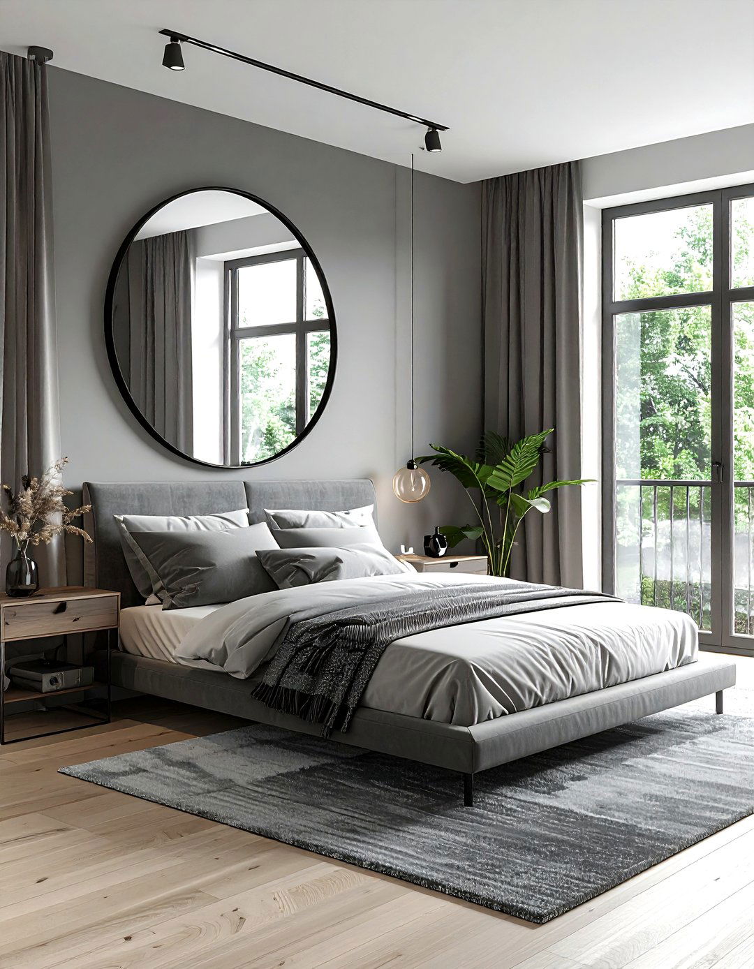30 Scandinavian Gray Bedroom Ideas for a Stylish Retreat