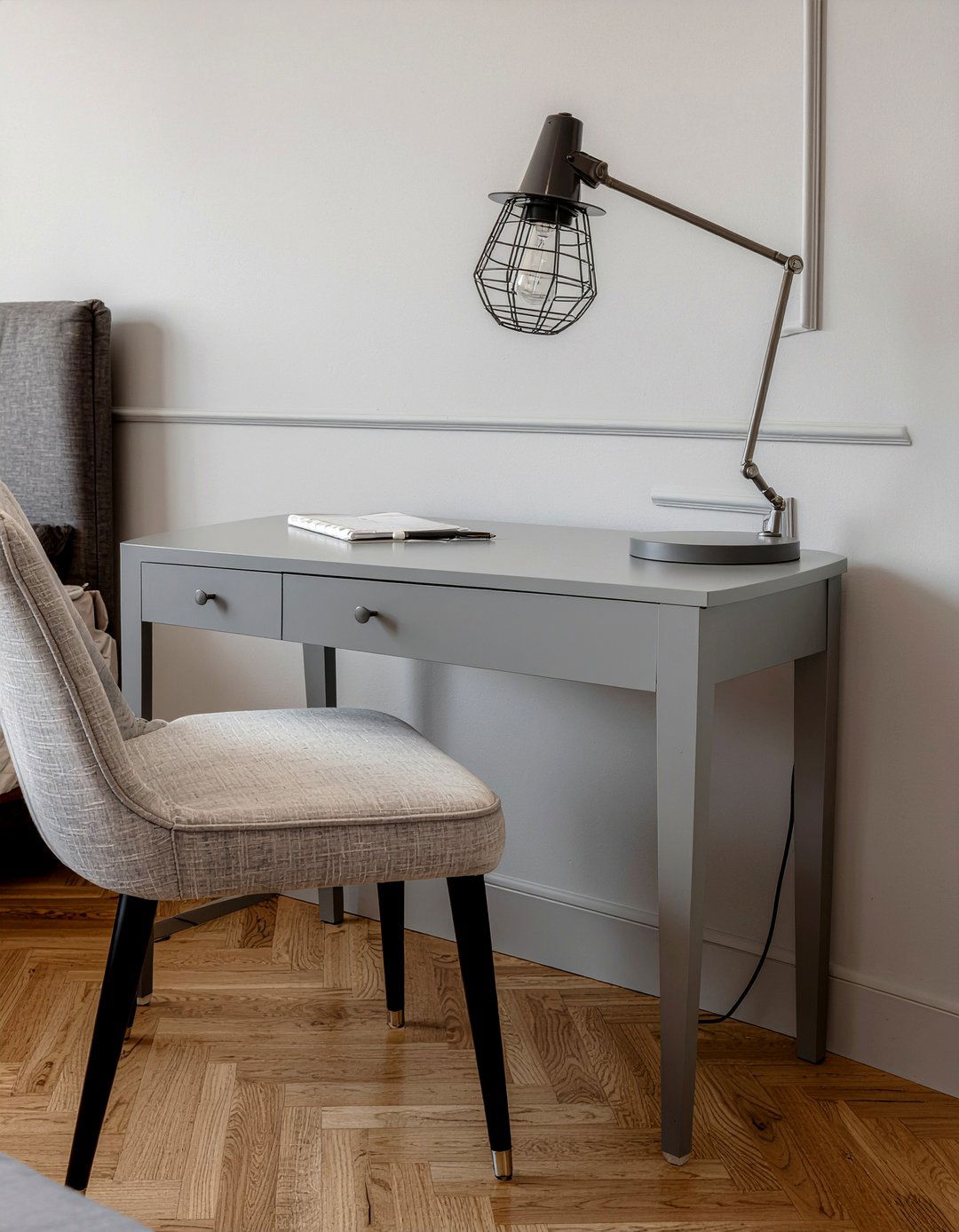 Gray Secretary Desk - 30 bedroom secretary desks