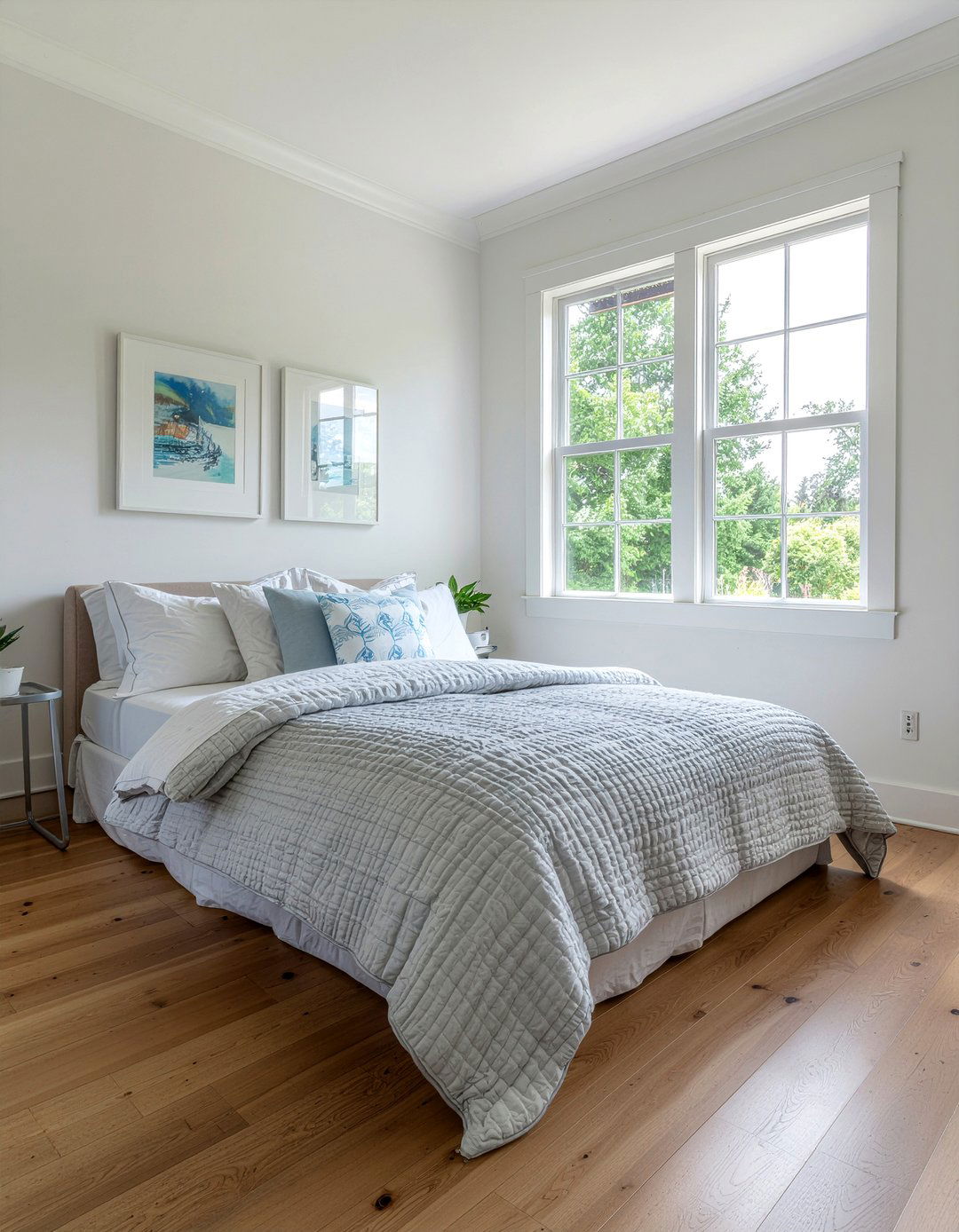 Gray Seersucker Bedding - 30 bedroom gray bedding ideas