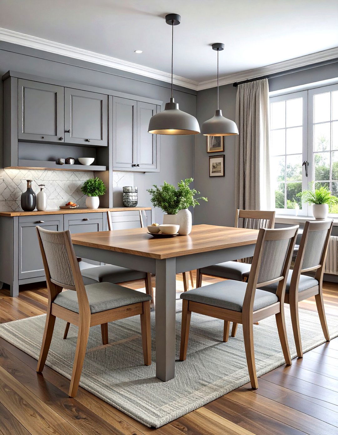 Gray Shaker Furniture - 30 gray dining room furniture ideas