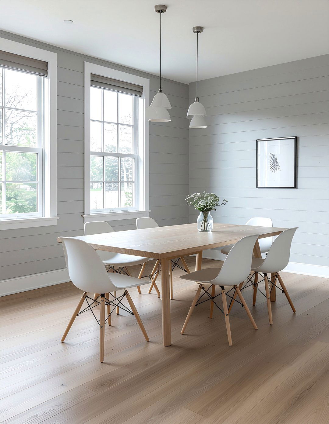 Gray Shiplap Dining Room - 30 dining room shiplap ideas