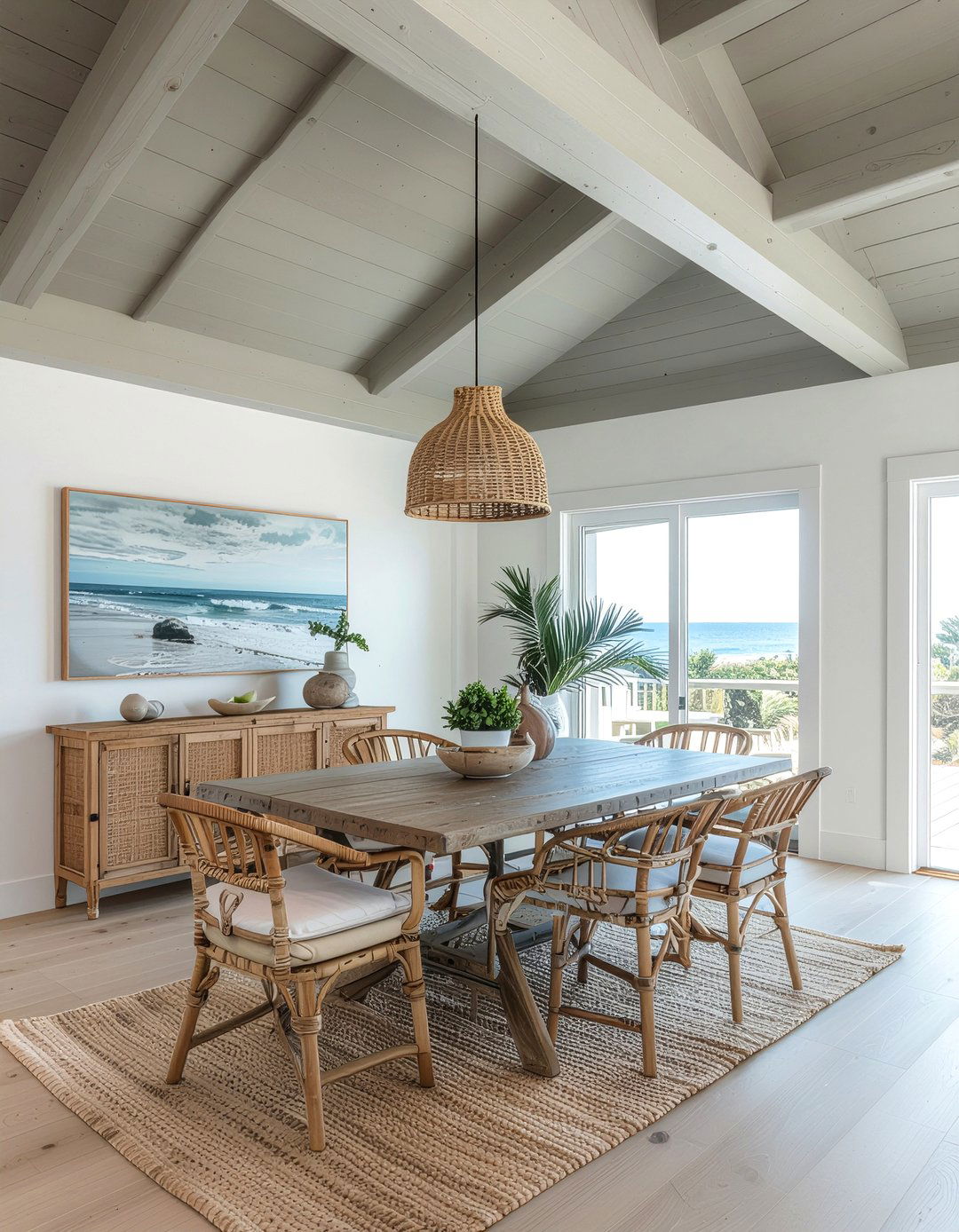 Gray Wash Wood Ceiling - 30 dining room wood ceiling ideas