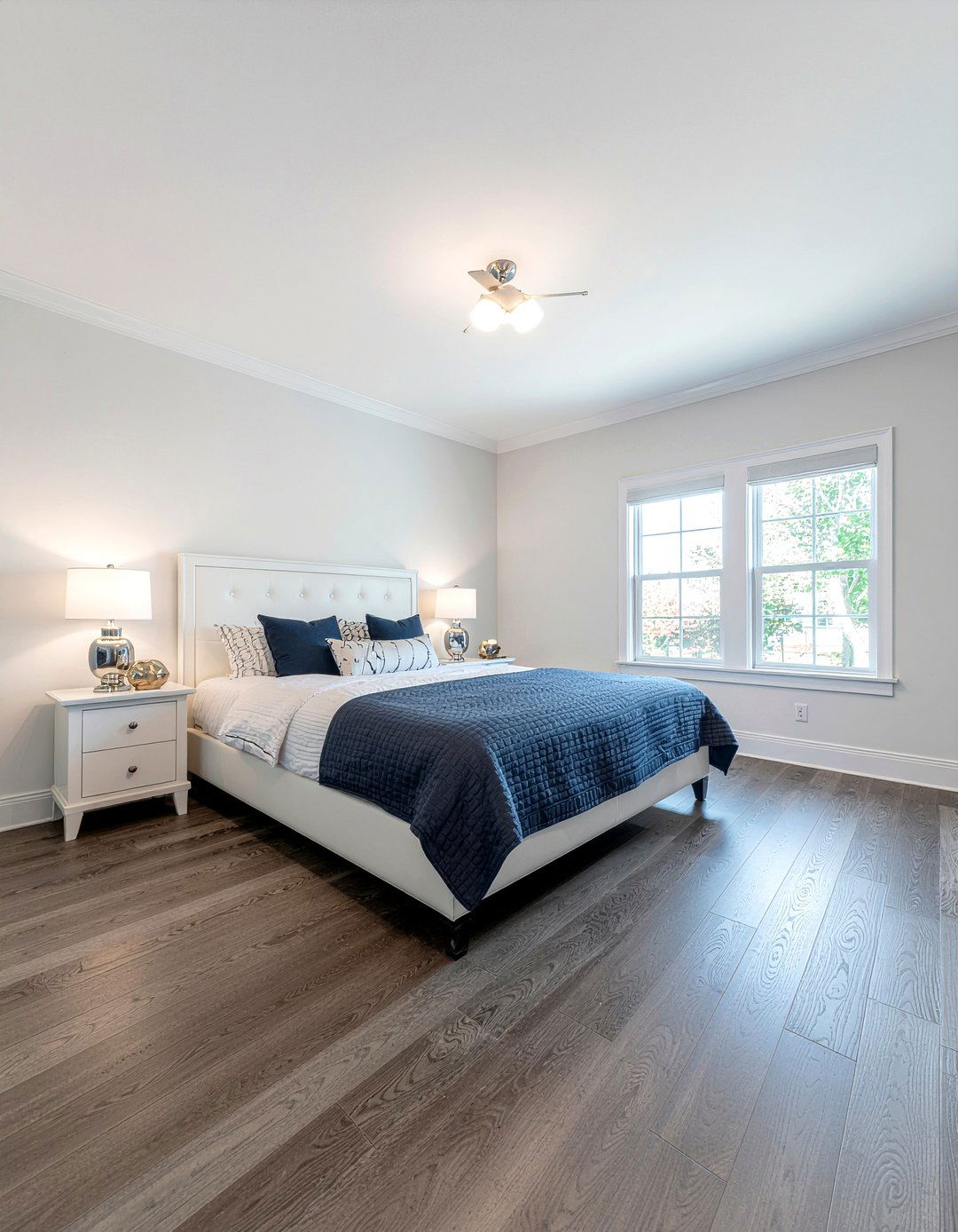 Gray Wood Flooring - 30 bedroom hardwood floors