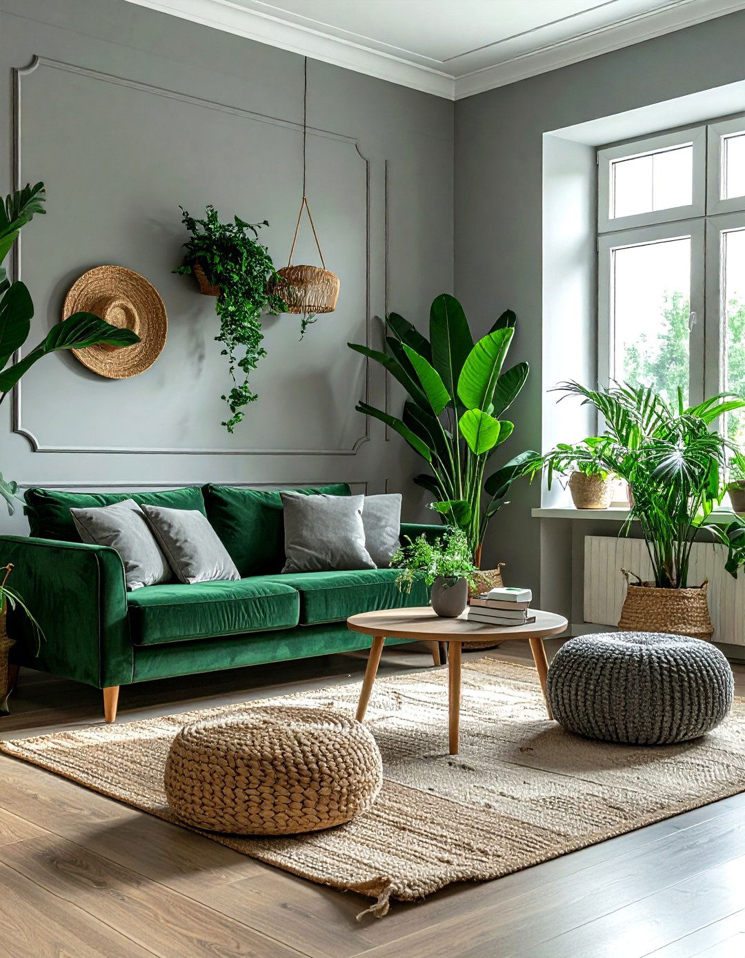 Gray and green living room - 30 contemporary gray living room ideas