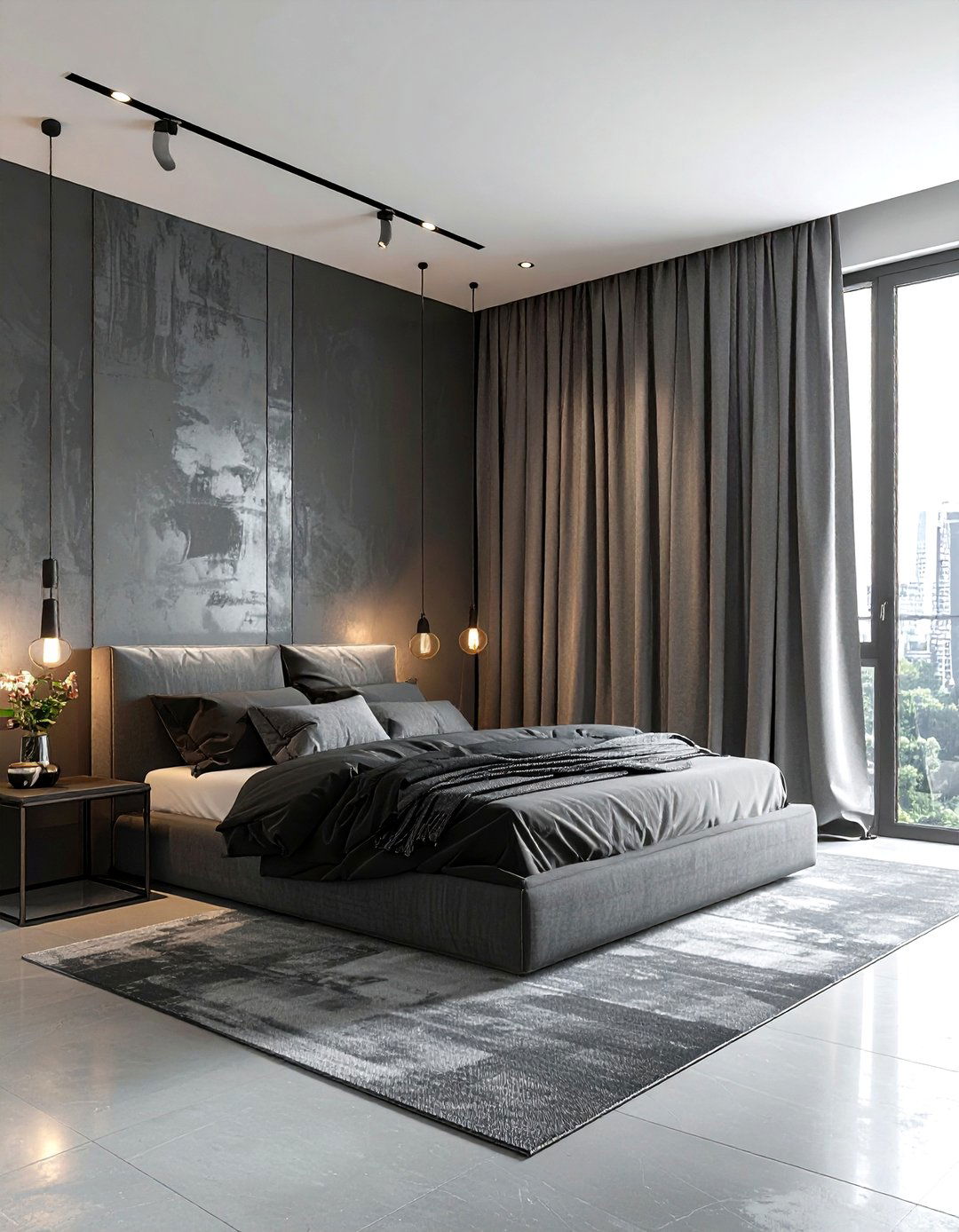 Gray linen curtains - 30 linen curtain ideas