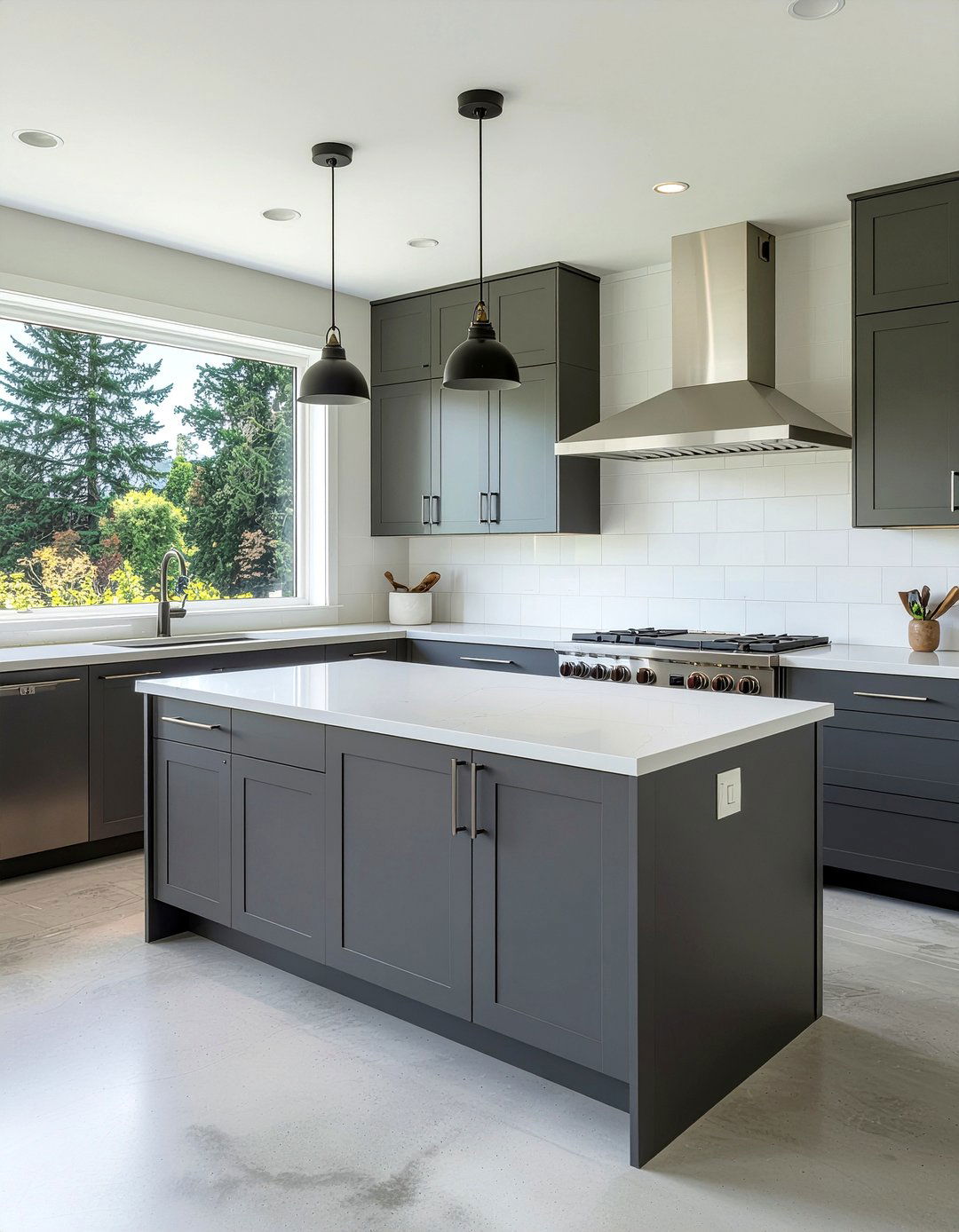 Gray modern kitchen - 30 sleek modern kitchen ideas