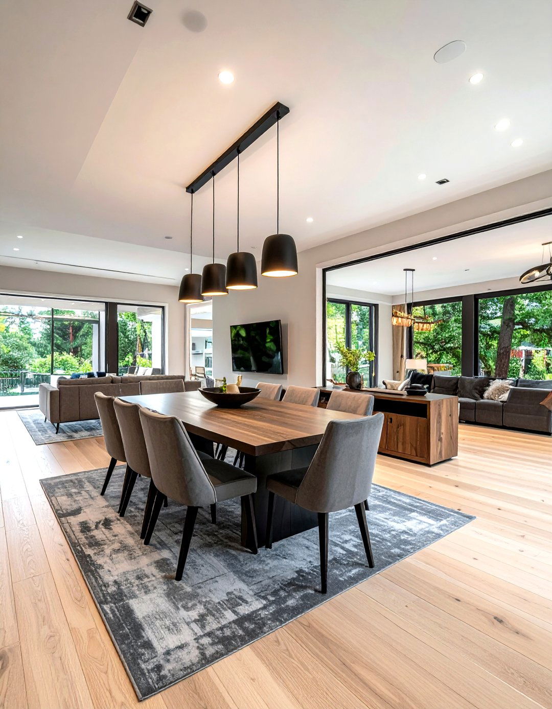 Great Room Dining Zone - 30 dining room furniture layout