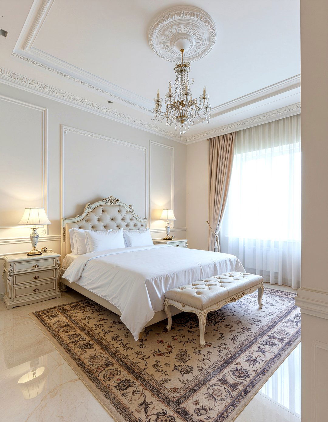 Greek Revival Bedroom - 30 historic home bedroom ideas