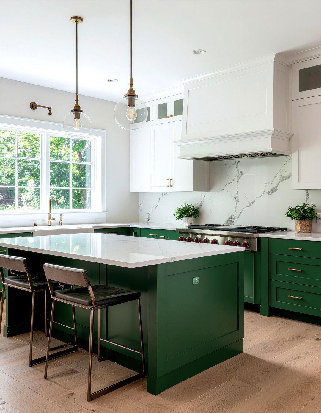 Green And White Kitchen - 30 green kitchen ideas
