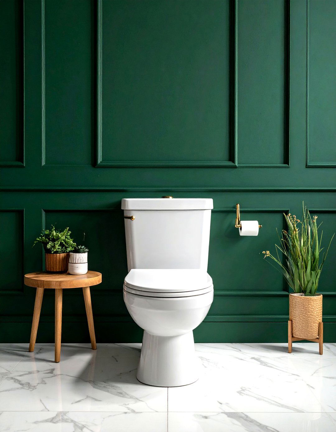 Green Bathroom Paint - 30 toilet room ideas