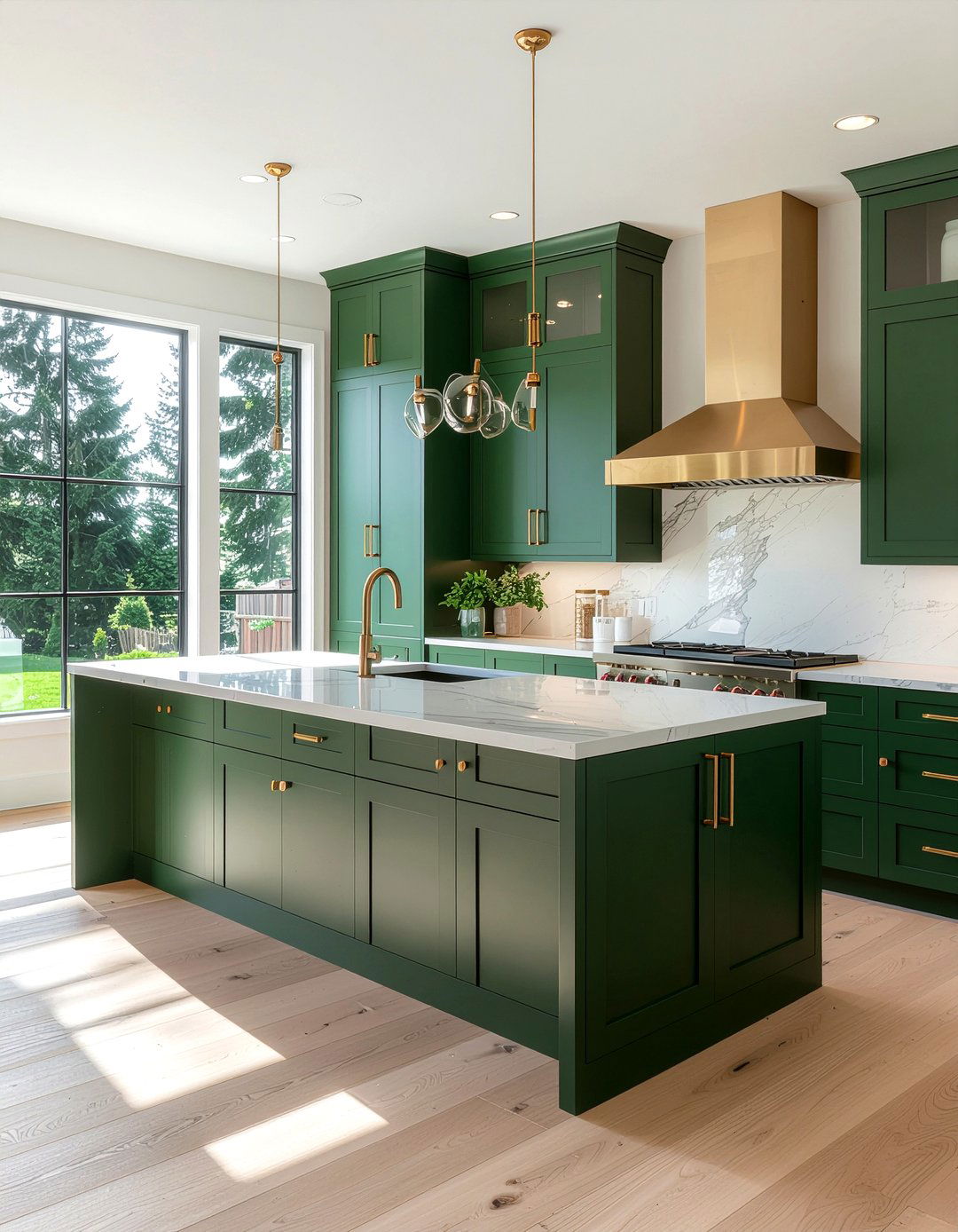 Green Kitchen Cabinets - 30 curated kitchen ideas
