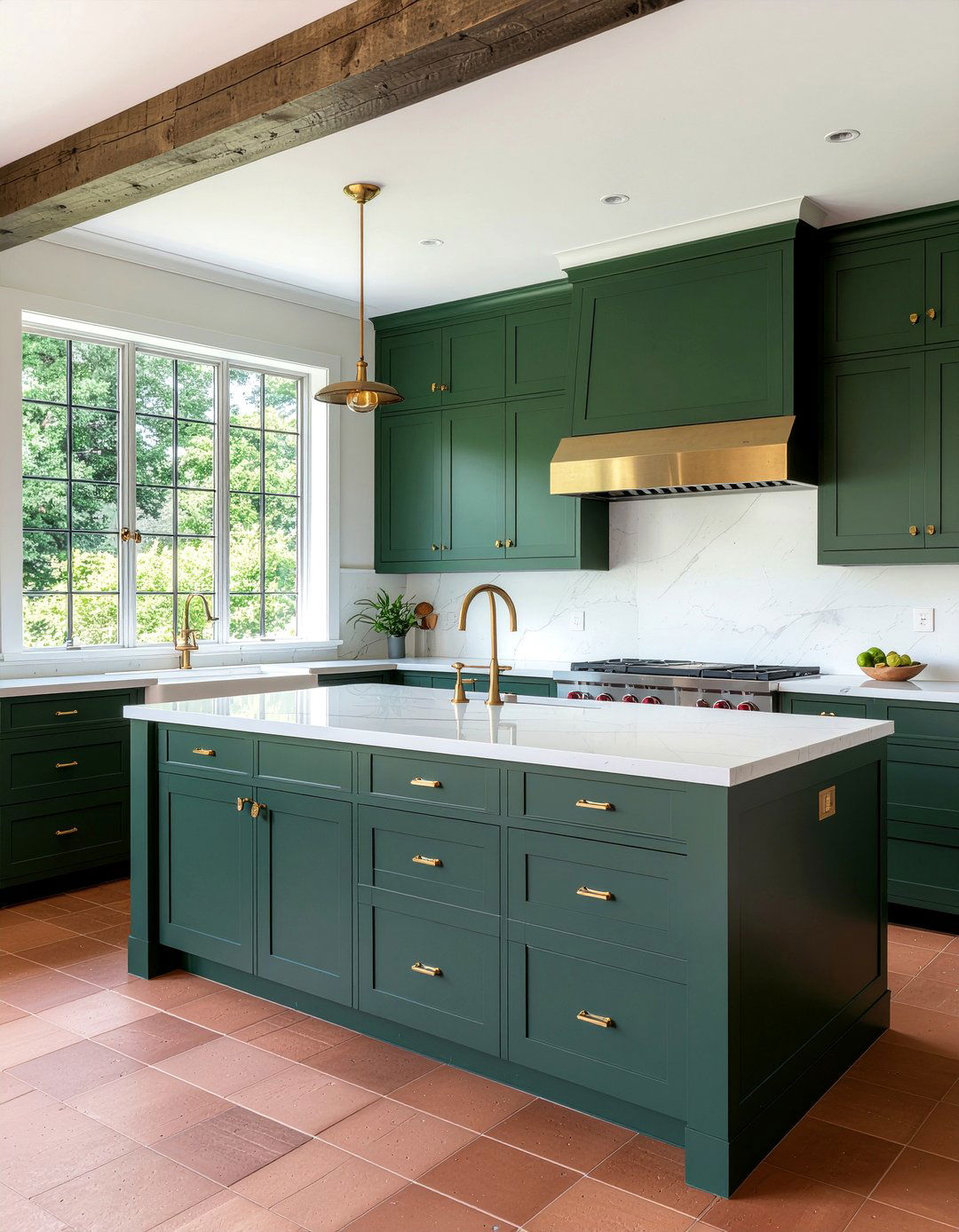 Green Kitchen Cabinets - 30 interior designer kitchen ideas