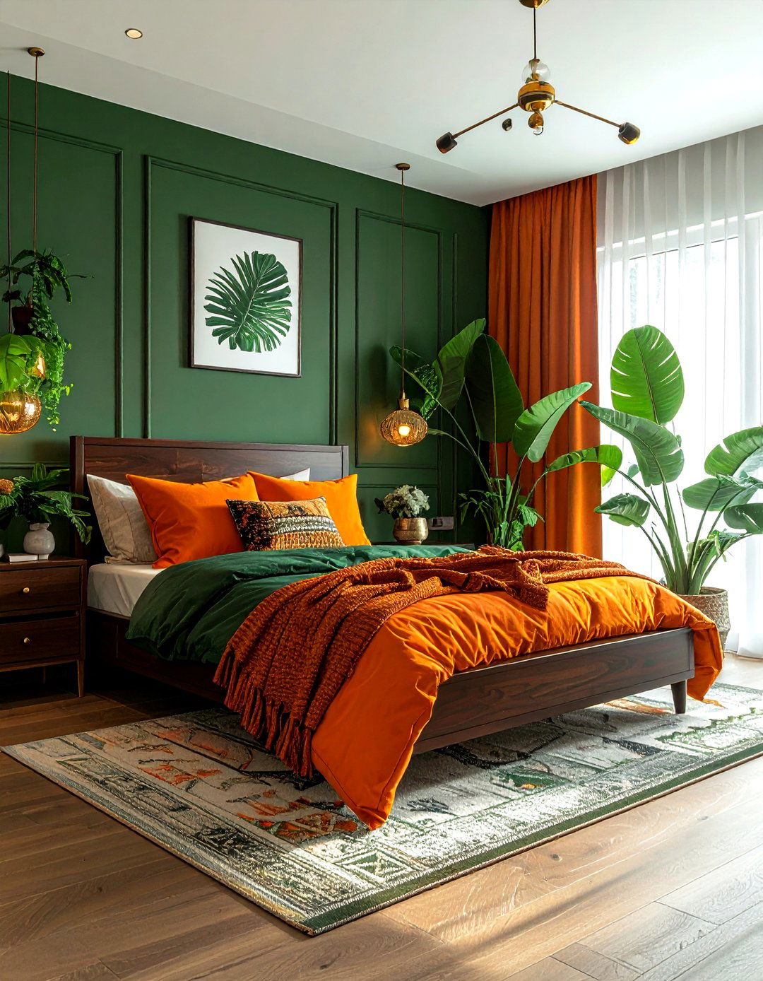 30 Orange Bedroom Decor Ideas for a Beautifully Refreshing Space