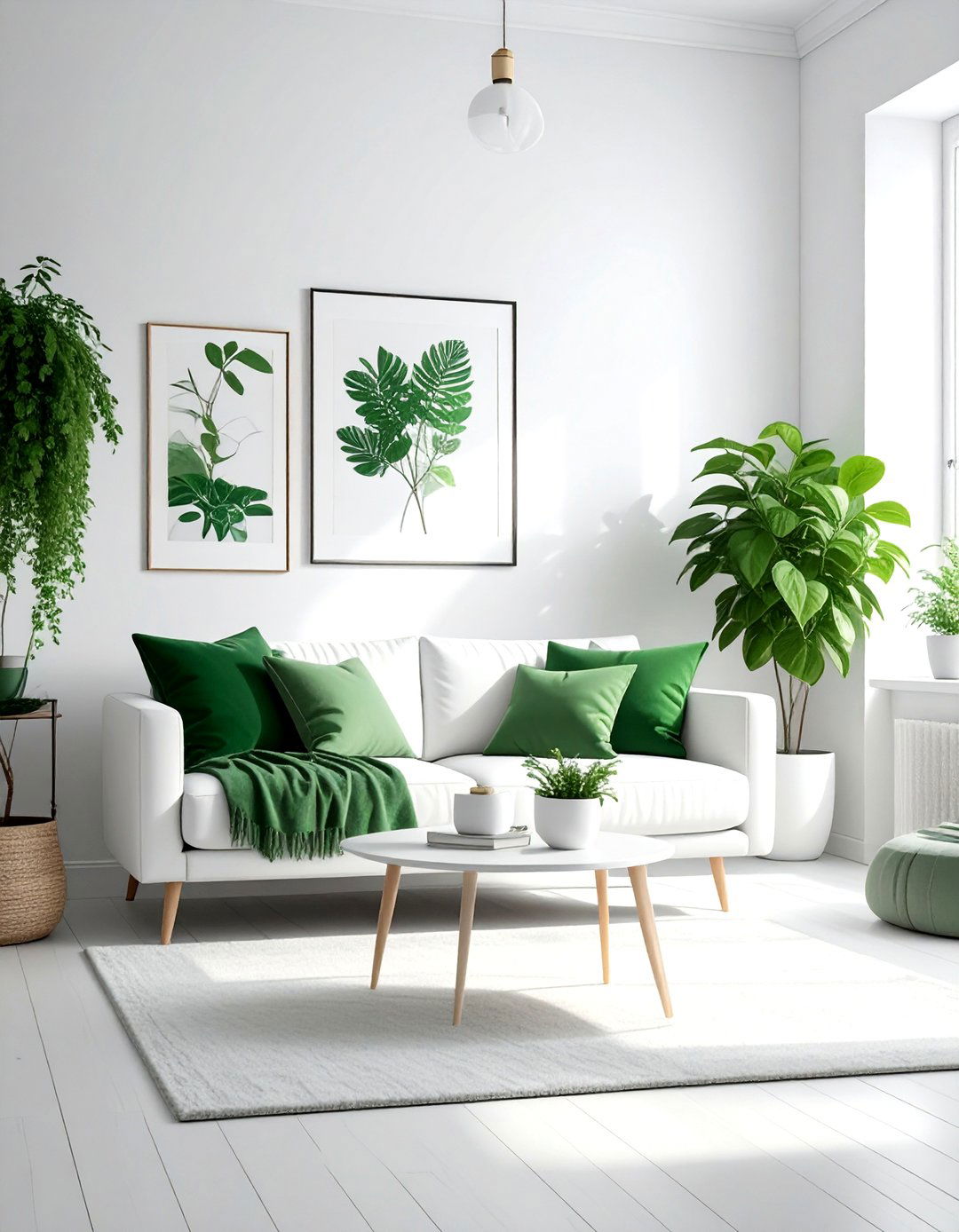 30 Cool Green Living Room Ideas for a Refreshing Space