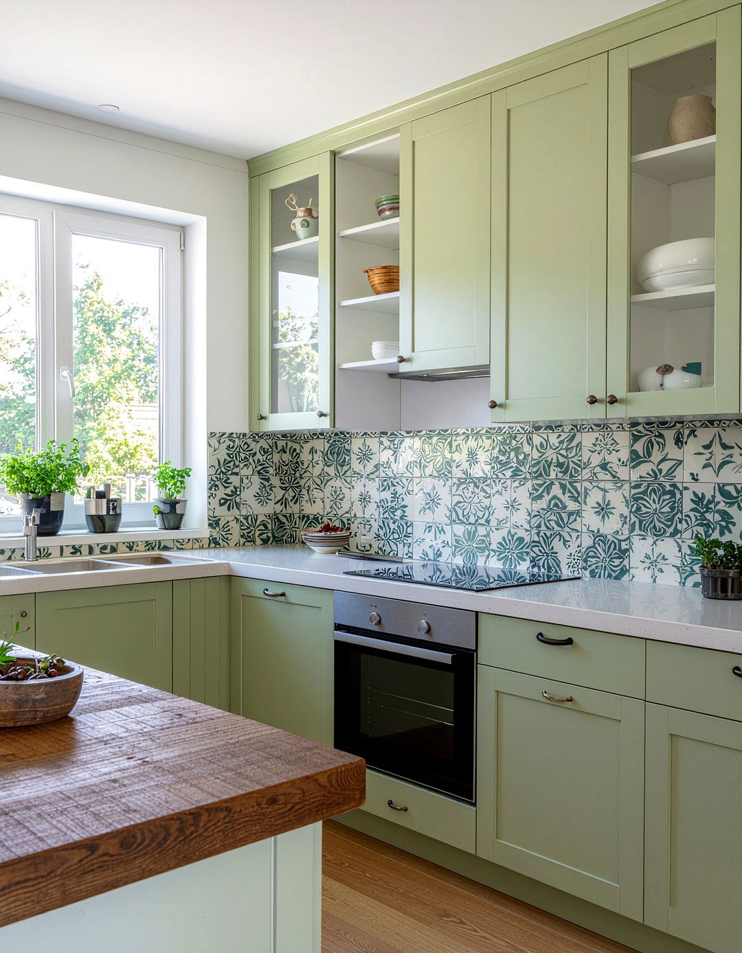 30 Encaustic Tile Kitchen Backsplash Ideas for Stylish Homes