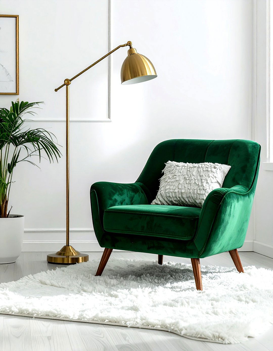 30 Elegant Emerald and White Living Room Ideas for Your Home
