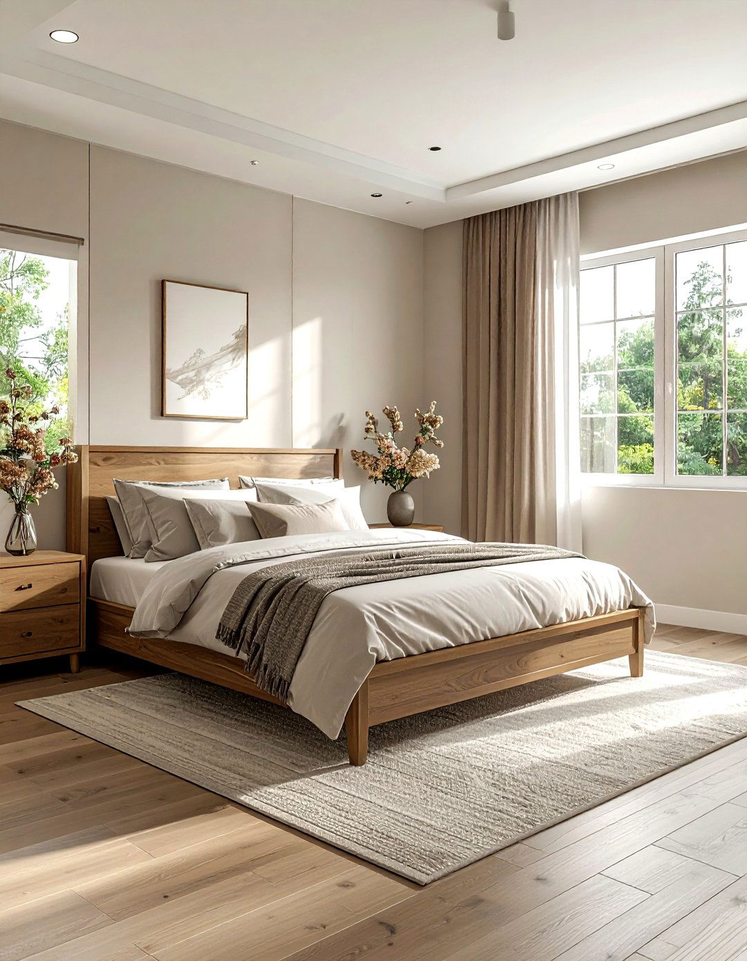 Greige Guest Bedroom - 30 greige decor ideas