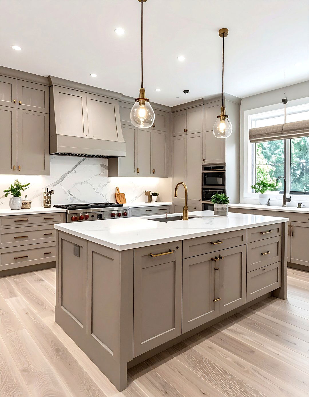 Greige Kitchen Cabinets - 30 greige decor ideas