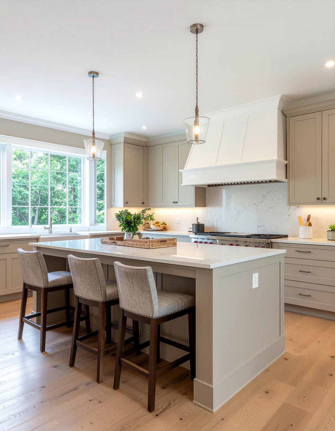 Greige Kitchen Walls - 30 greige kitchen ideas