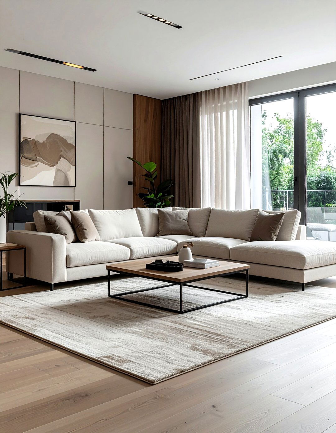 Greige Living Room - 30 greige decor ideas