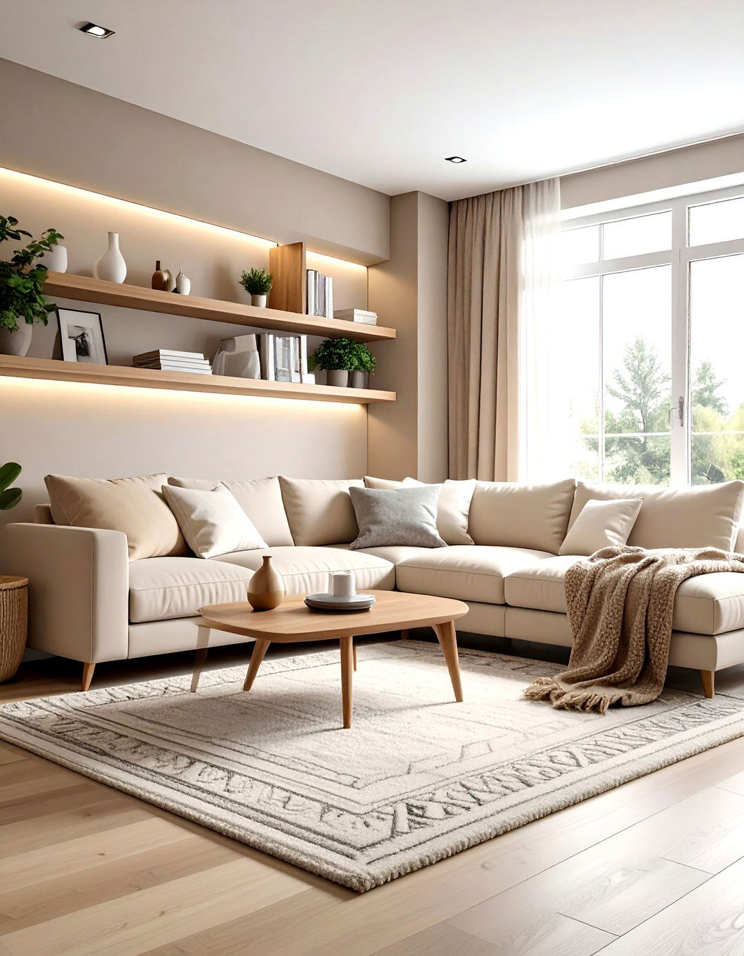 Greige Living Room - 30 gray living room ideas