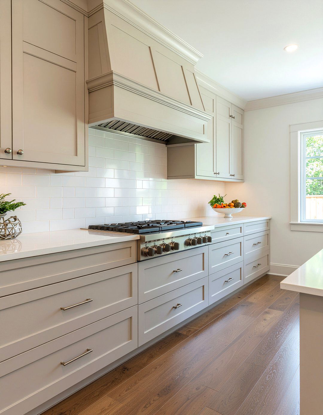 Greige Shaker Cabinets - 30 greige kitchen ideas