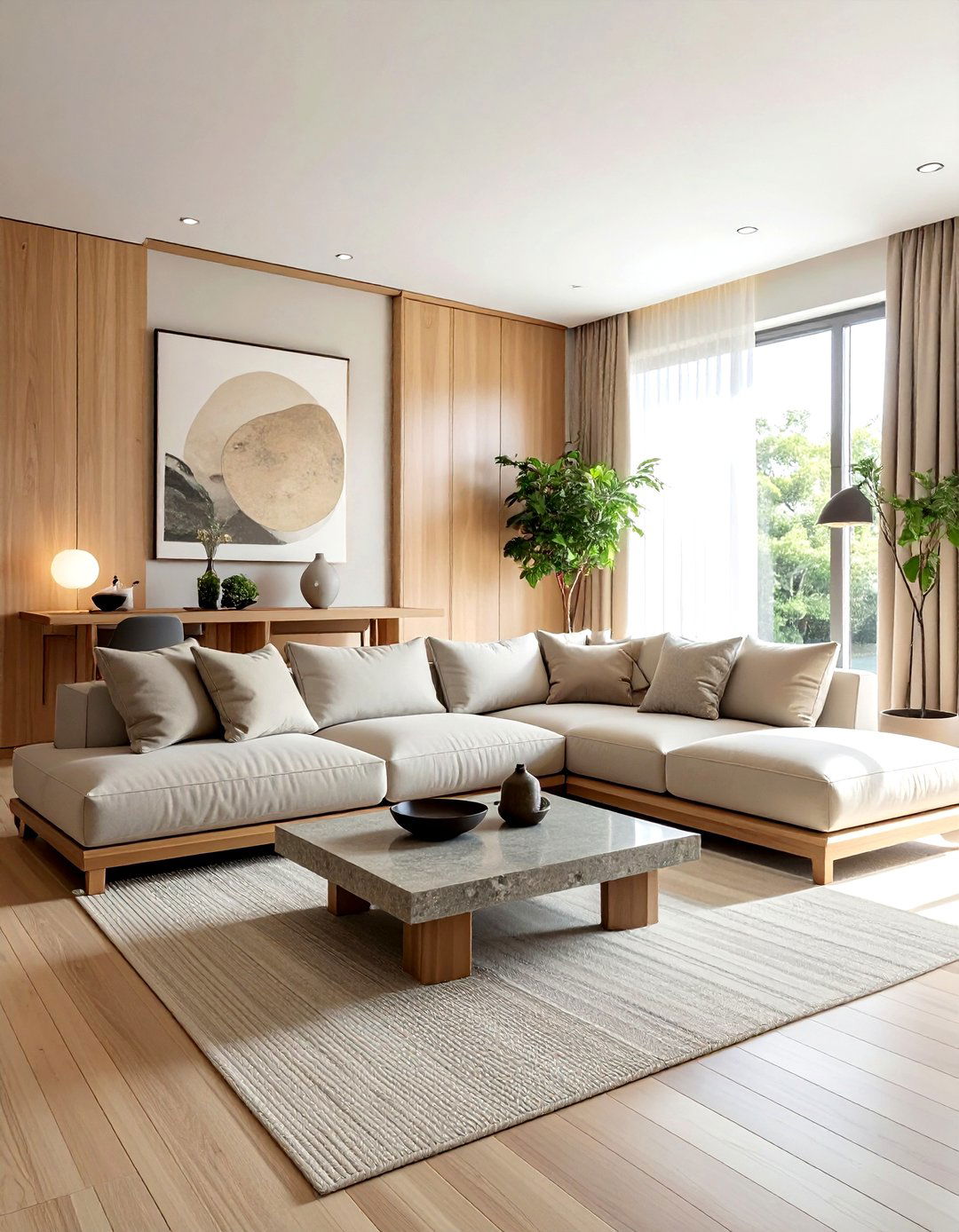 Greige Spill Proof Sofa - 30 living room performance fabric sofa ideas