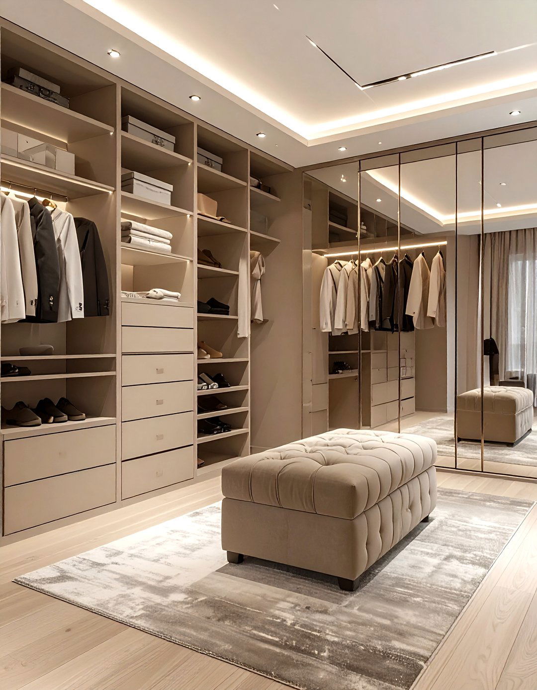 Greige Walk In Closet - 30 greige decor ideas