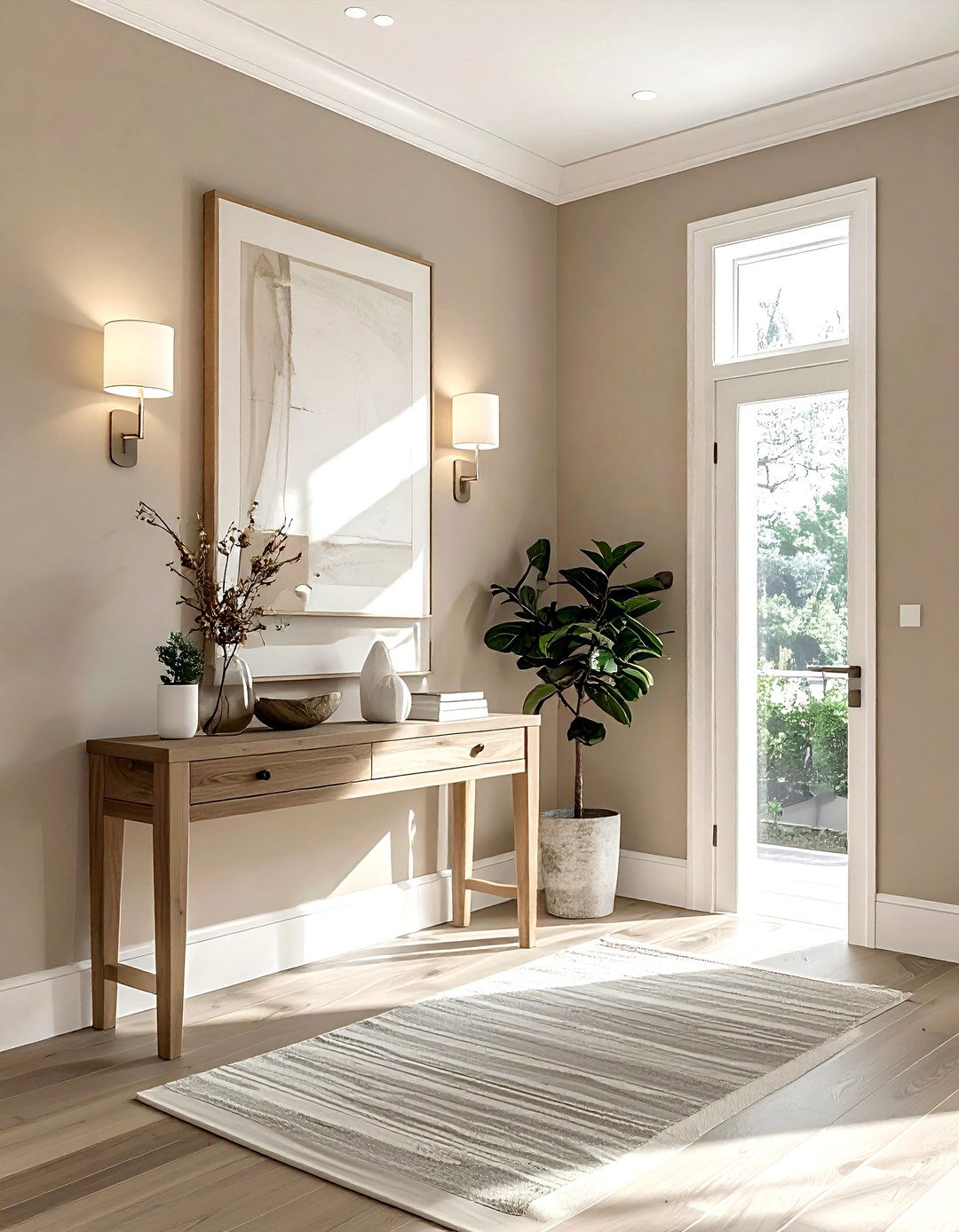 Greige and soft white - 30 color scheme ideas