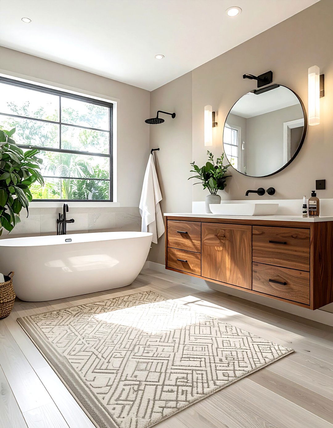 Greige bathroom paint - 30 bathroom paint color ideas