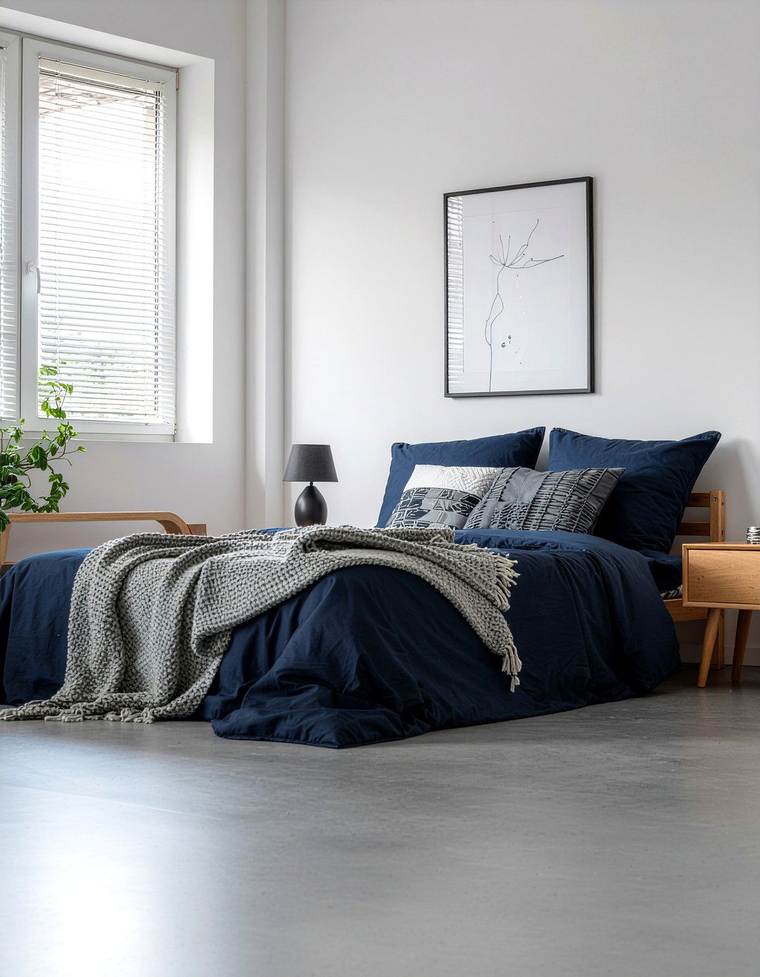 Grey Concrete Floor - 30 bedroom concrete floors