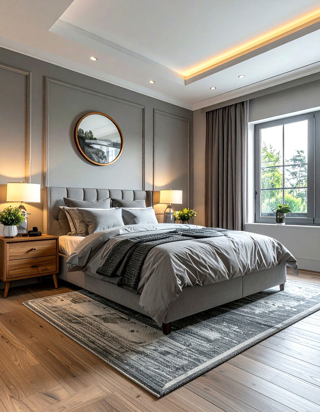 Grey Guest Farmhouse Bedroom - 30 farmhouse grey bedroom ideas