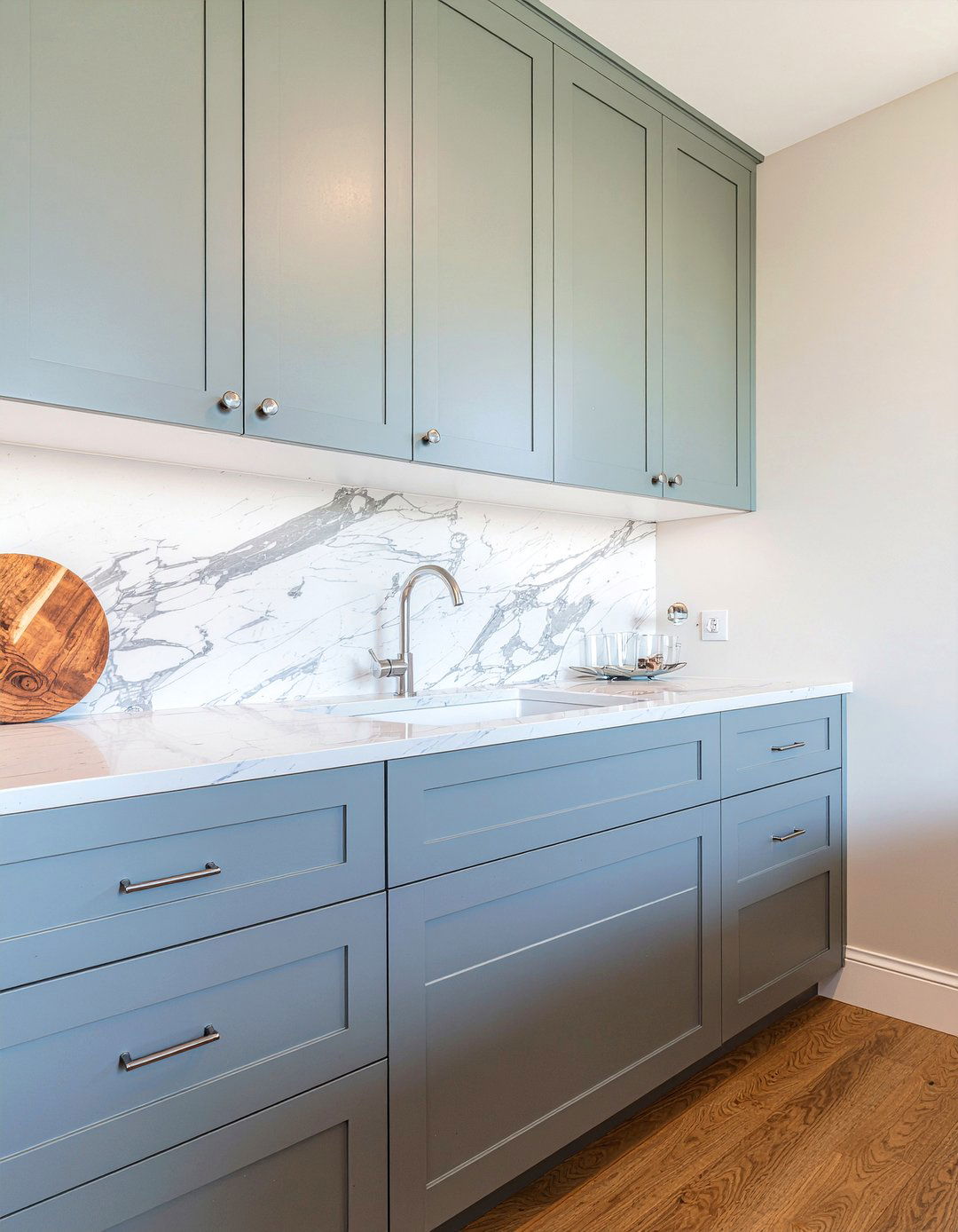 Grey Kitchen Cabinet - 30 apron front sink kitchen ideas