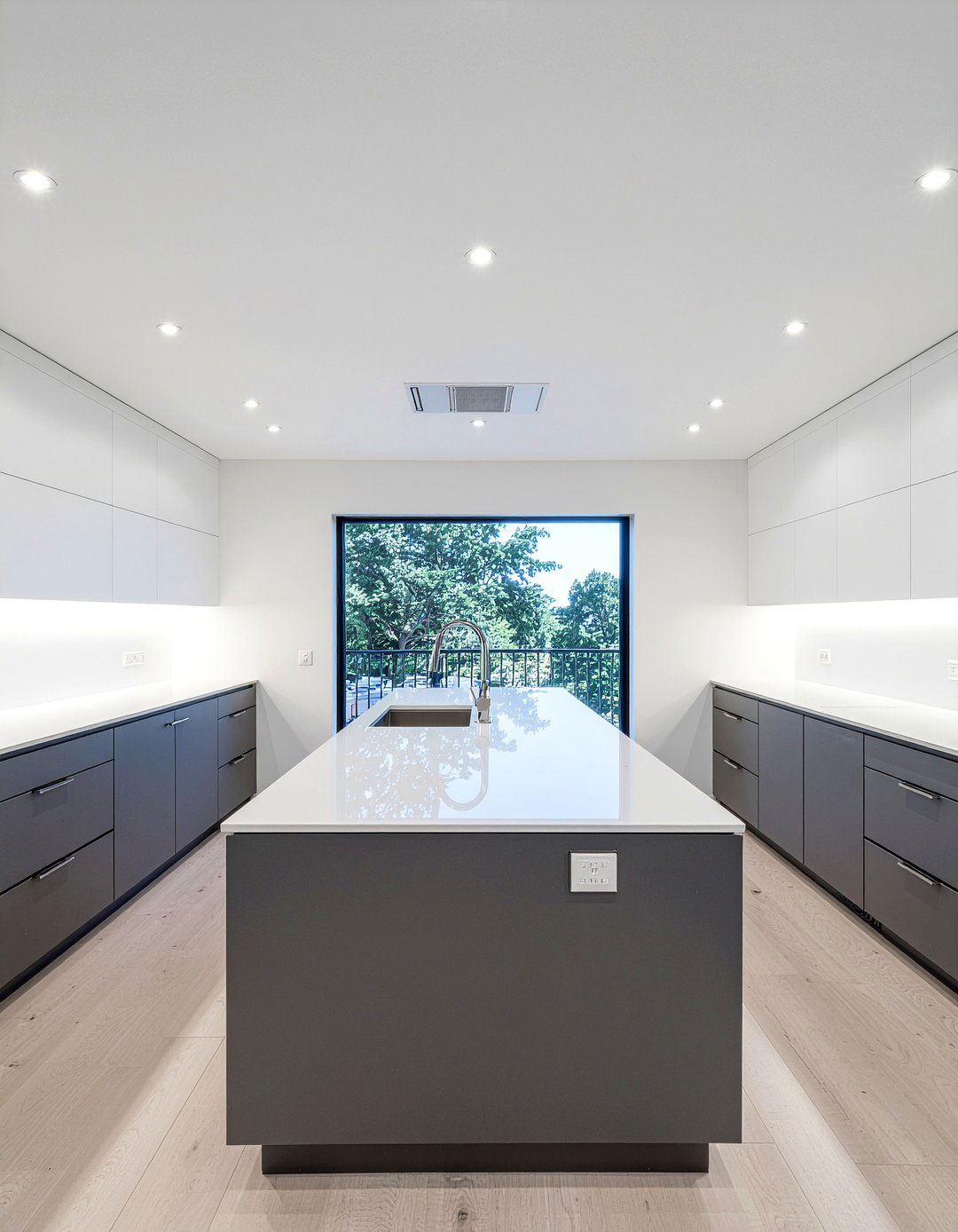 Grey Kitchen Ceiling - 30 kitchen painted ceiling ideas