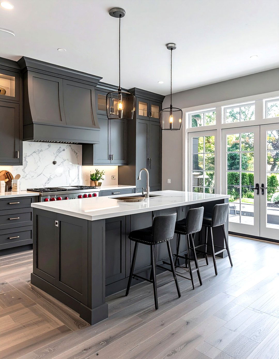 Grey Kitchen Dutch Door - 30 kitchen Dutch door ideas