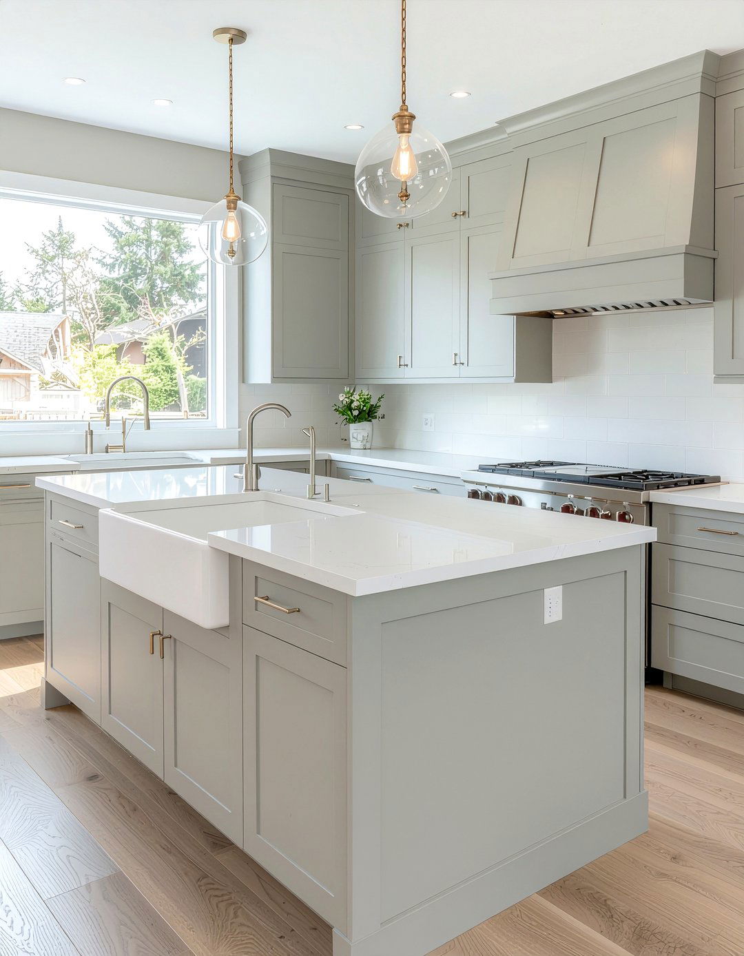 Grey Kitchen Island With Sink - 30 kitchen island with sink ideas
