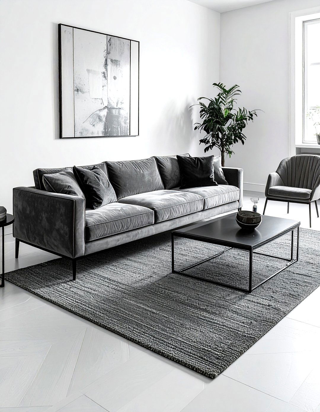 Grey Sisal Rug For Neutral Decor - 30 sisal rug ideas