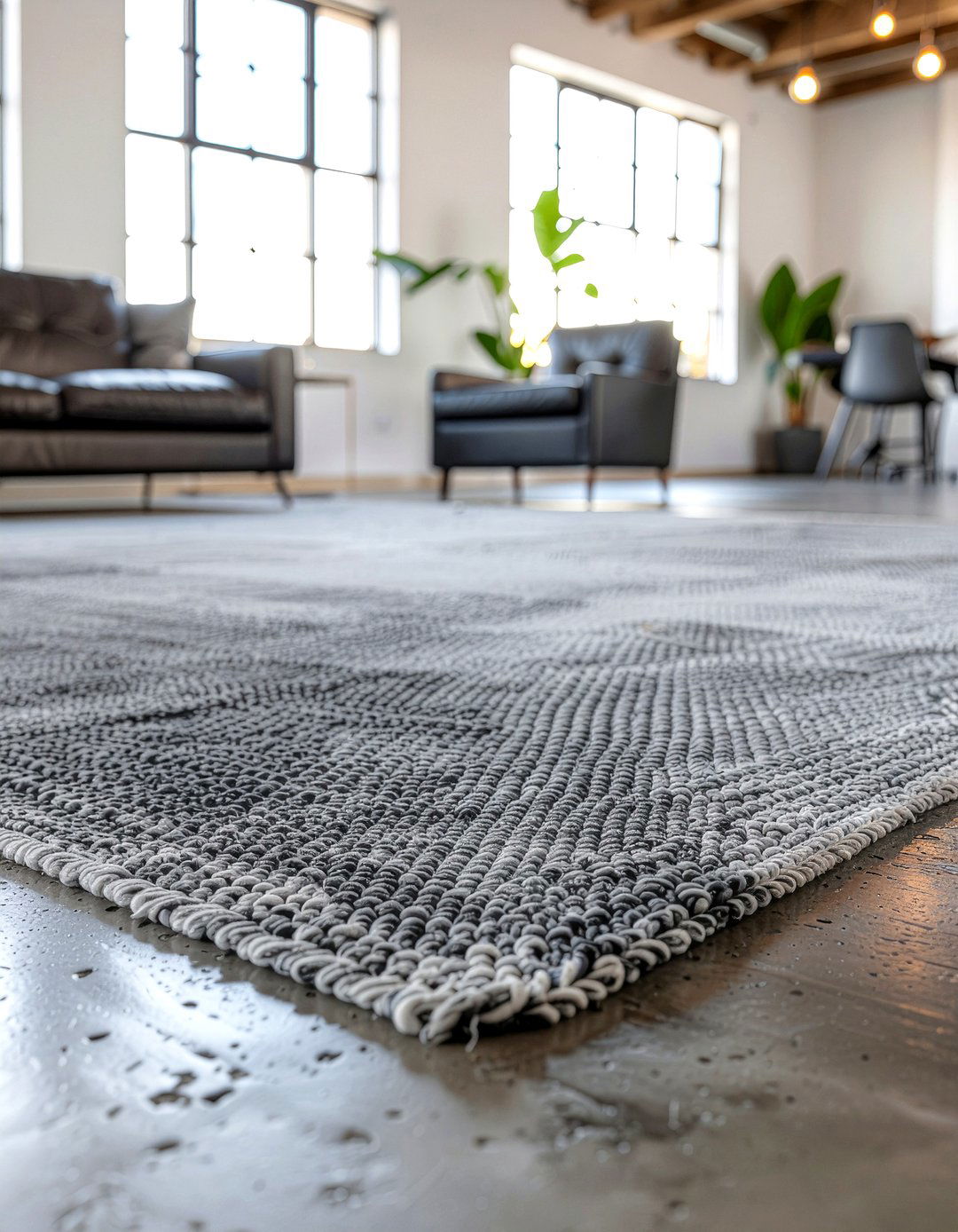 Grey area rug - 30 living room rugs