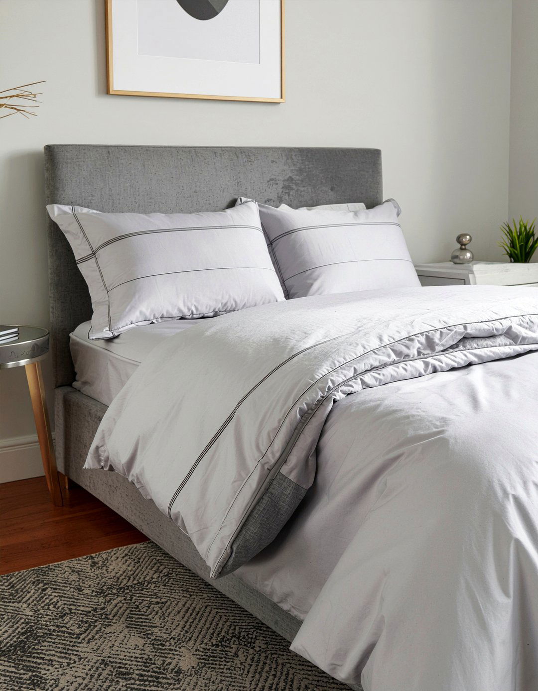 Grey euro shams - 30 bedroom euro shams