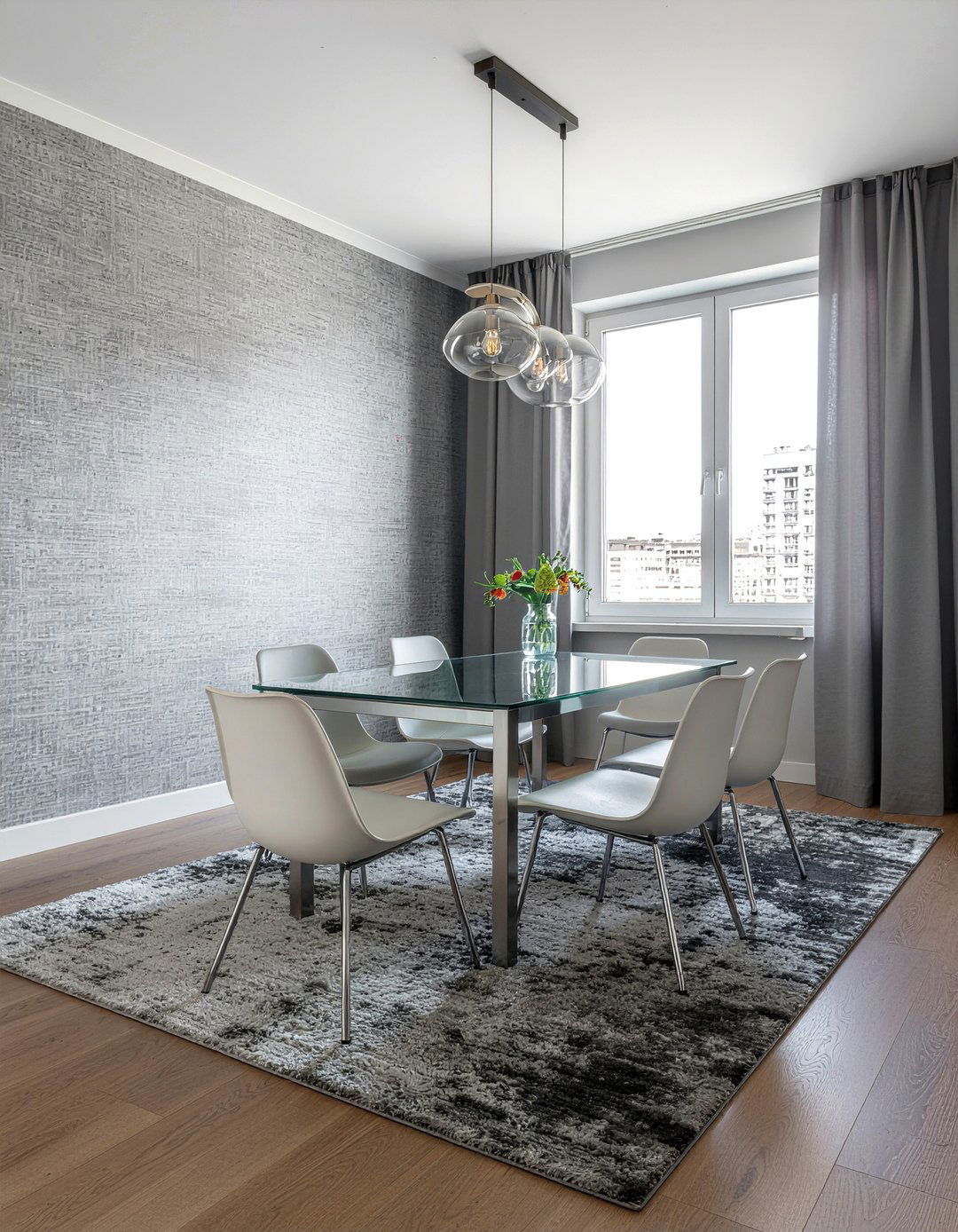 Grey grasscloth wallpaper dining room - 30 grasscloth wallpaper dining room ideas